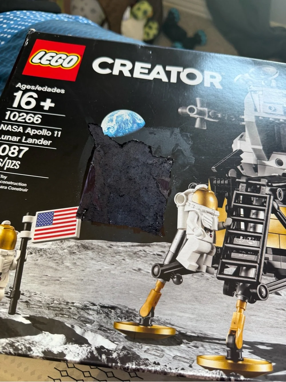 Lego Creator Moon Lander in Black and Gold